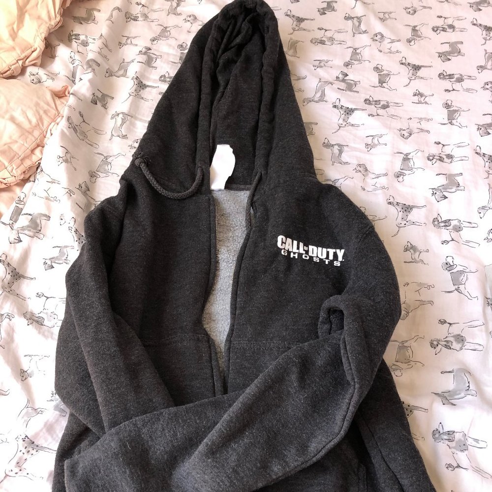 Soft Grey "Call of Duty: Ghosts" Zip-Up